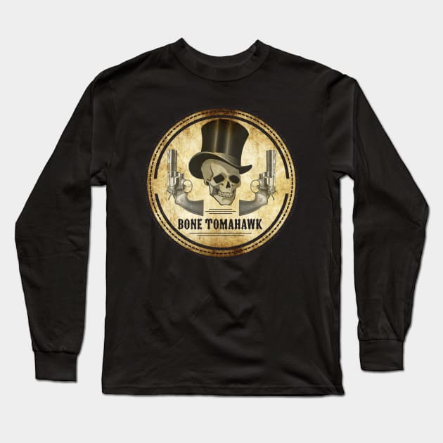 BONE TOMAHAWK Long Sleeve T-Shirt by theanomalius_merch